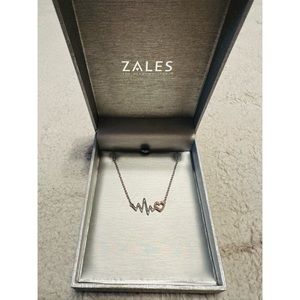 Zales diamond heartbeat necklace